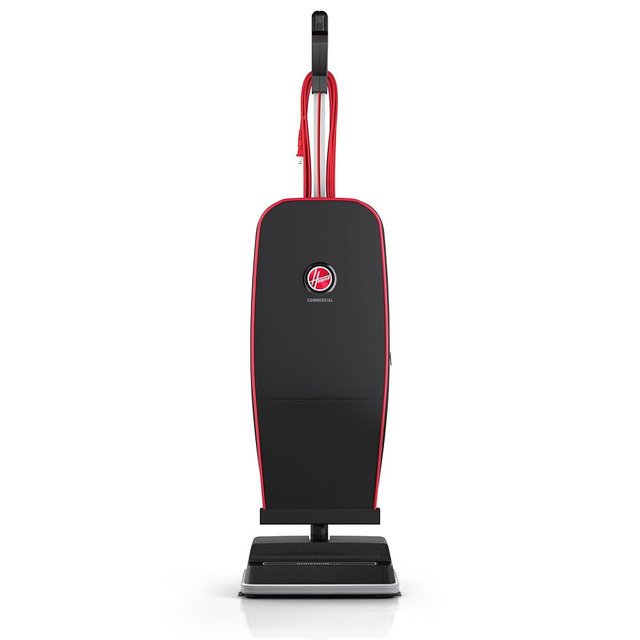 Hoover Commercial Superior Lite Vacuum Cleaner, Bagged Upright Vac for Carpet and Hard Floor, Lightweight, High-Capacity Bags, 40 Foot Cord, Powerful Vacuum Cleaners for Commercial Use