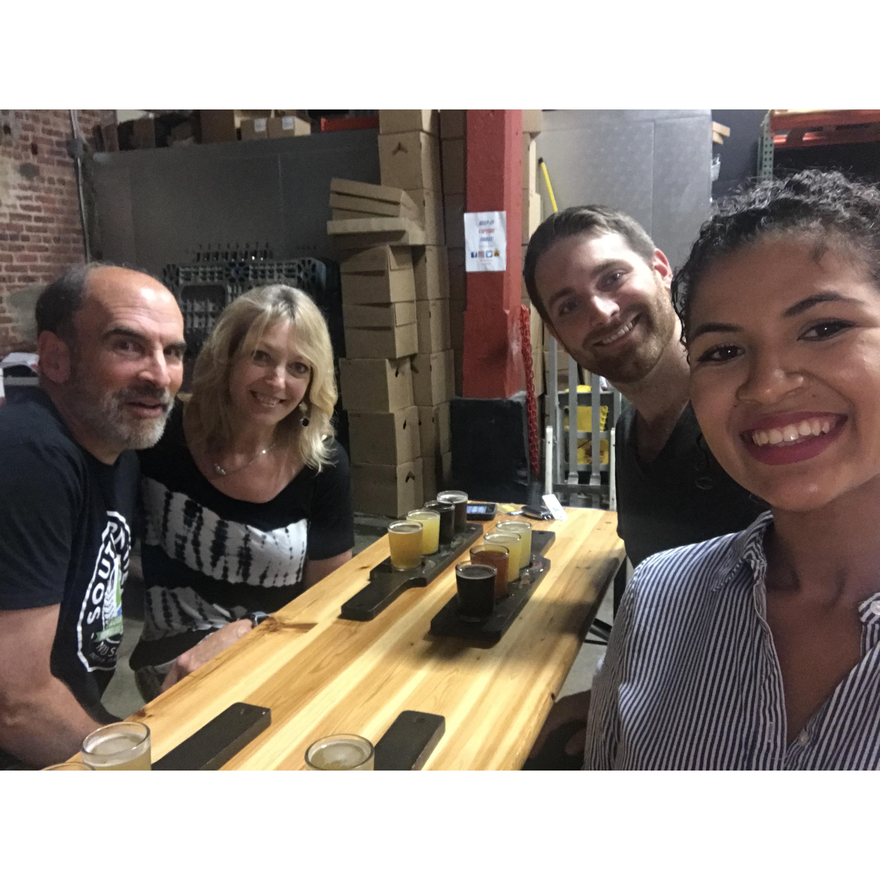 Thank you Alicia and Tony for making us Beer Enthusiasts!