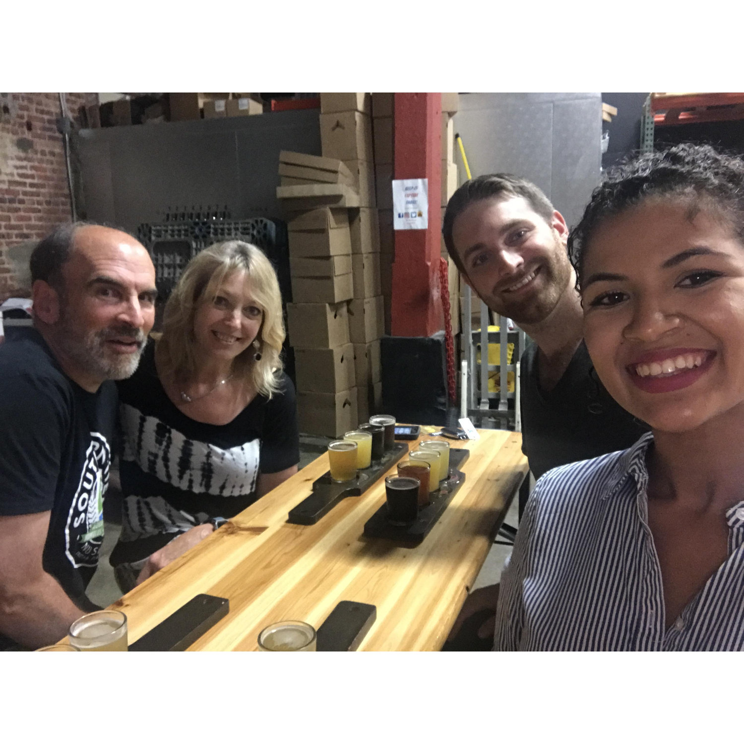 Thank you Alicia and Tony for making us Beer Enthusiasts!