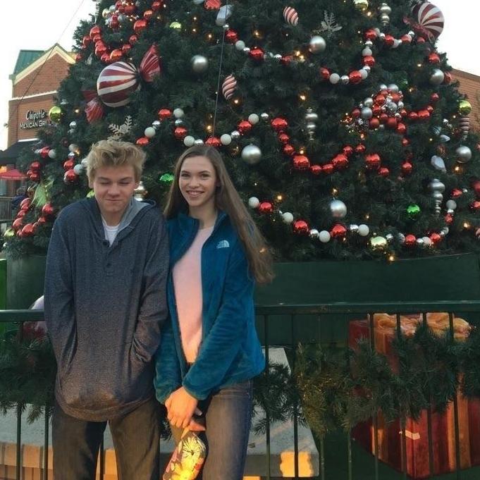 Our first date, November, 2015
