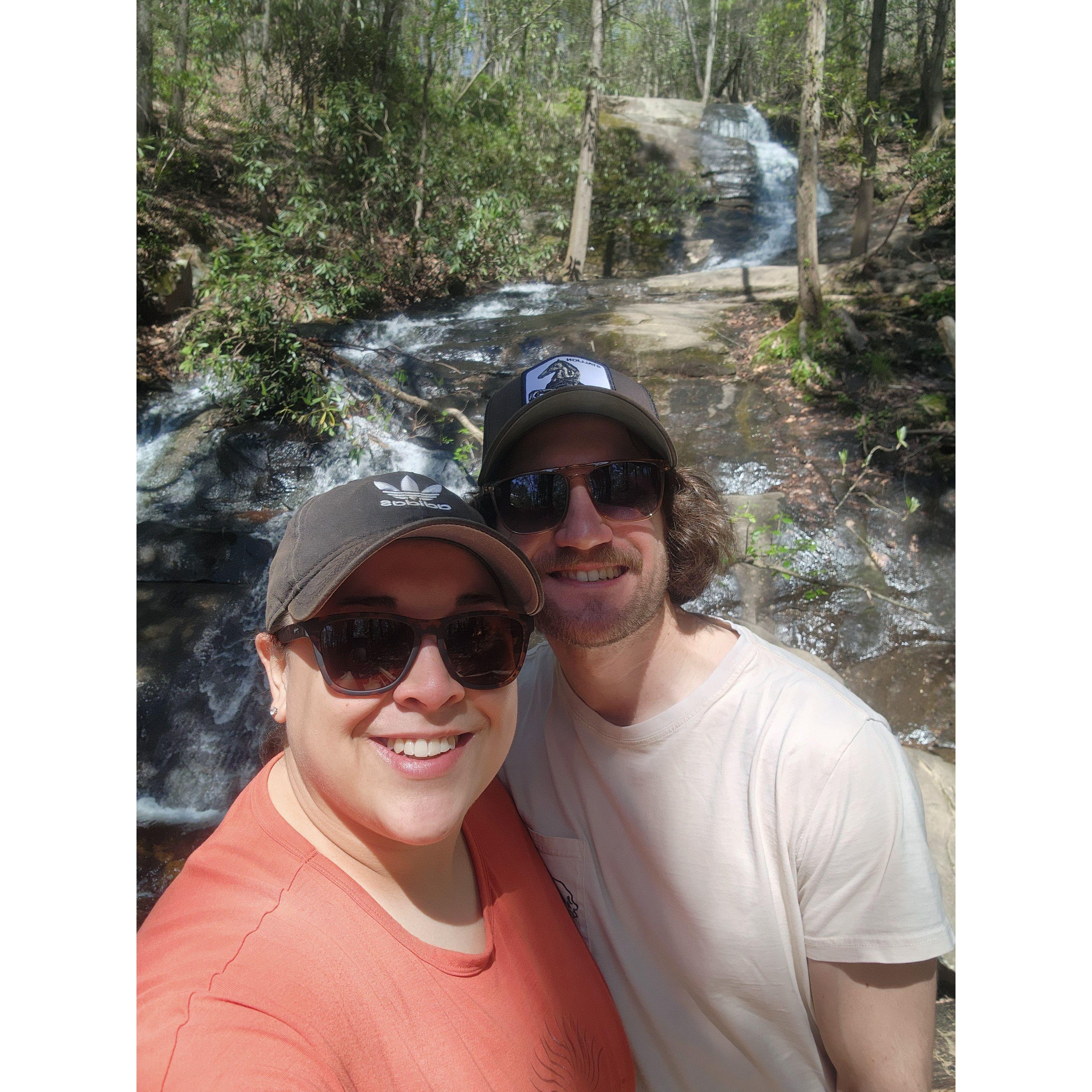 Chasing waterfalls together!! 04.14.24