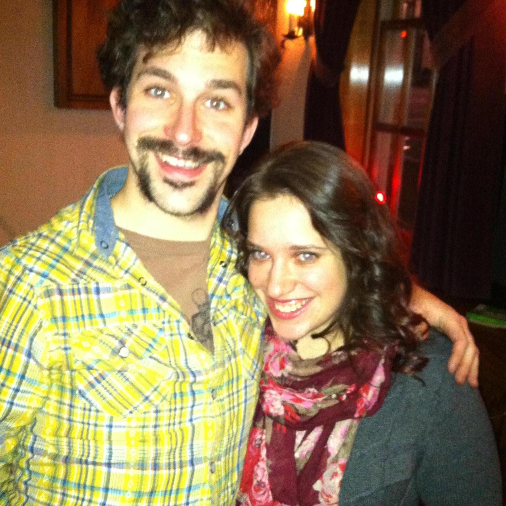 Smiles after one of Dave's Gigs <3