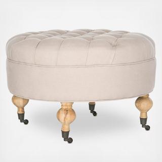 Tufted Round Ottoman