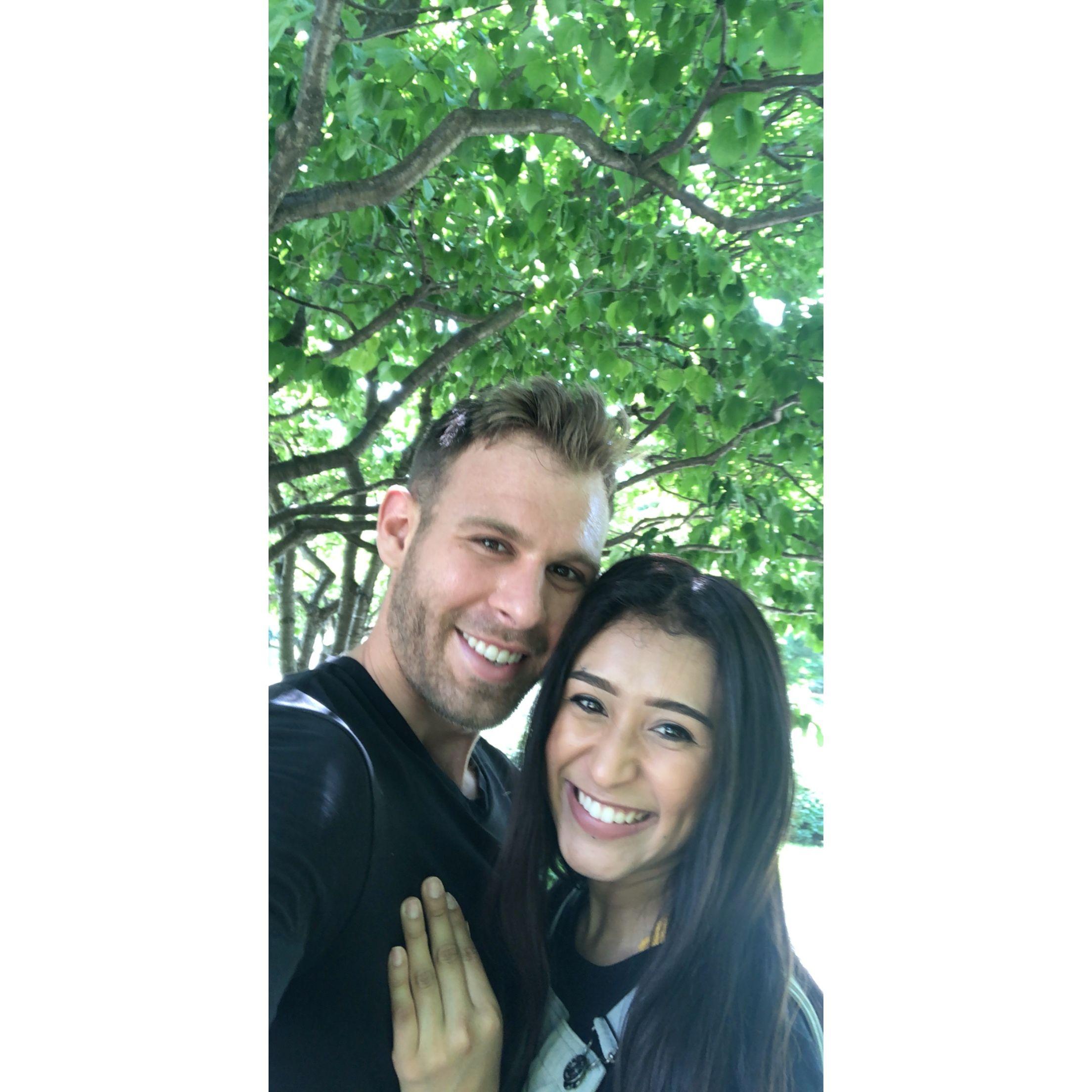 When we first stared dated we loved going to the Como Zoo, we still do!