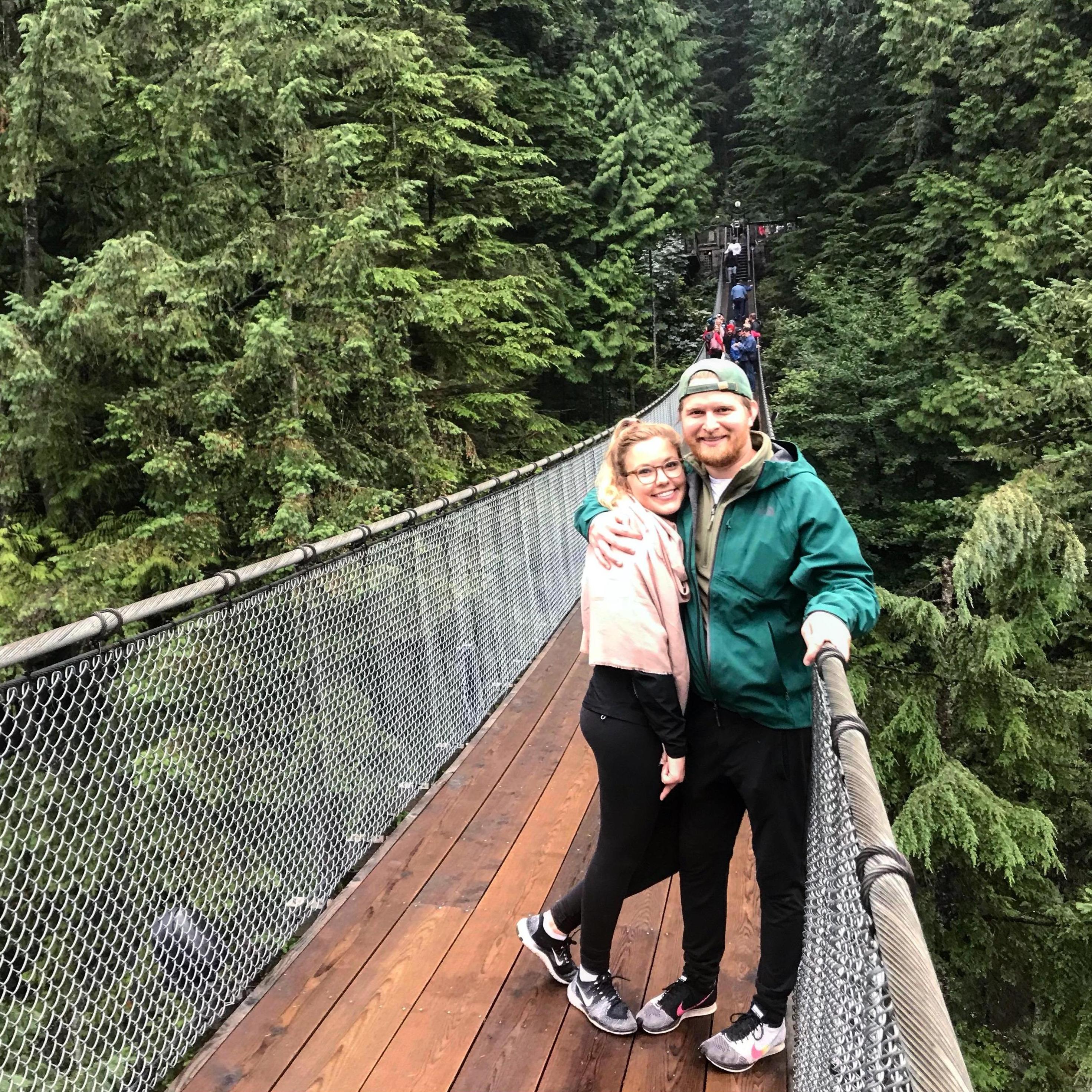 Scary Bridge, Cute Picture (Vancouver, BC)