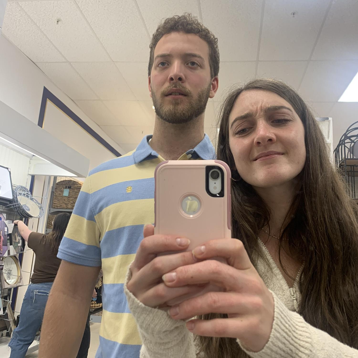 Joe <3s shopping at Marshall's