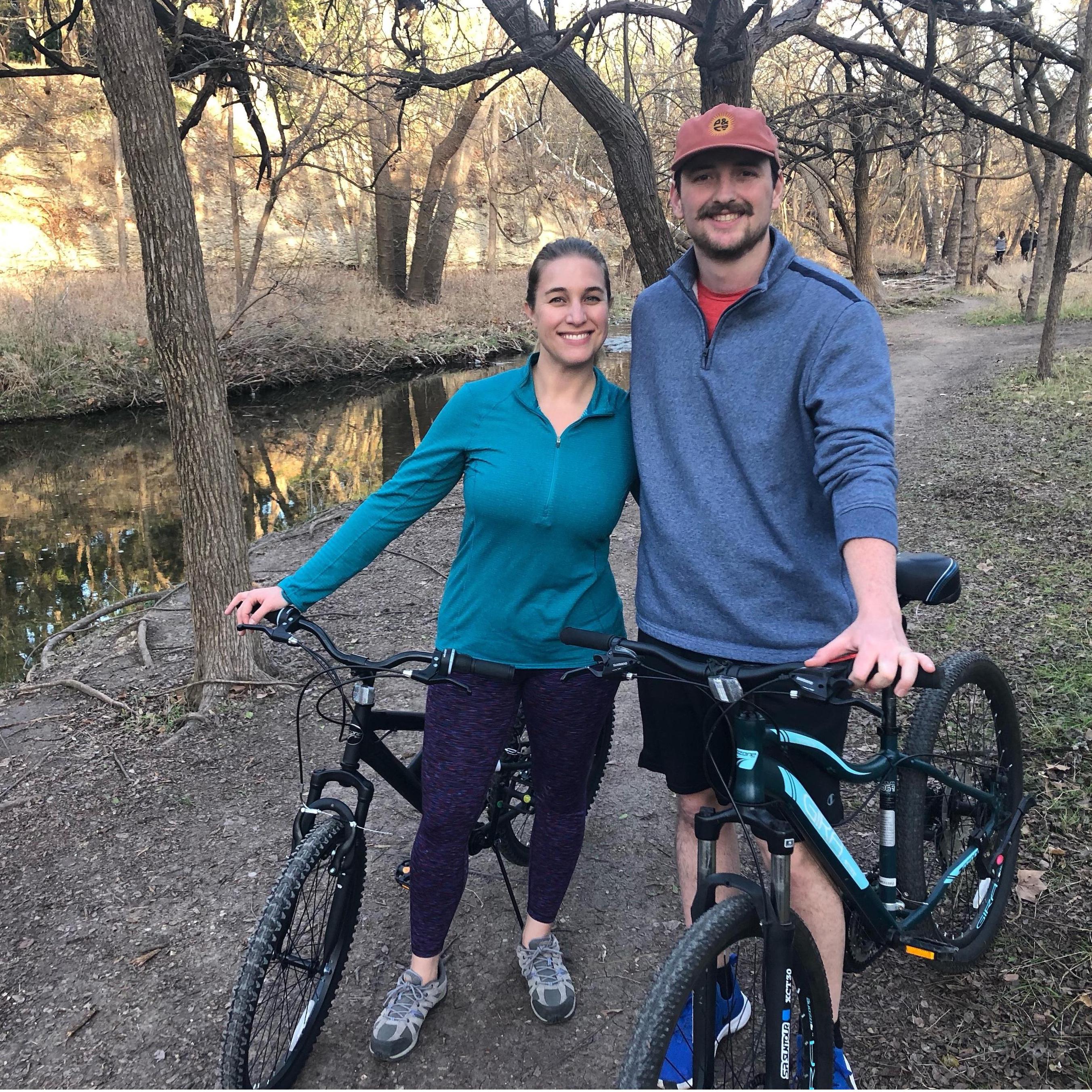 Mountain biking in Cedar Hill