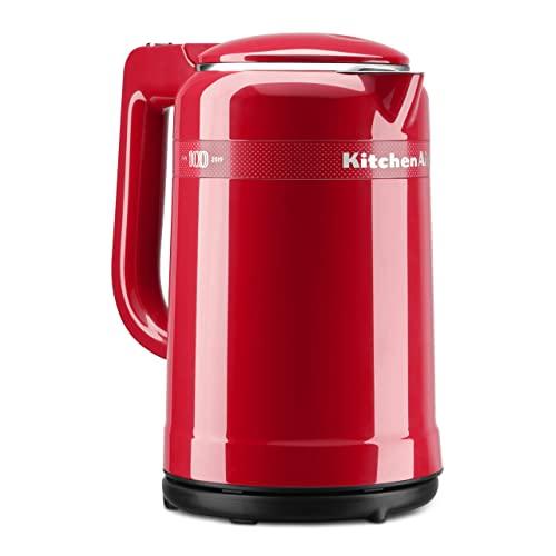 KitchenAid KEK1565QHSD 100 Year Limited Edition Queen of Hearts Electric Kettle, 1.5L, Passion Red
