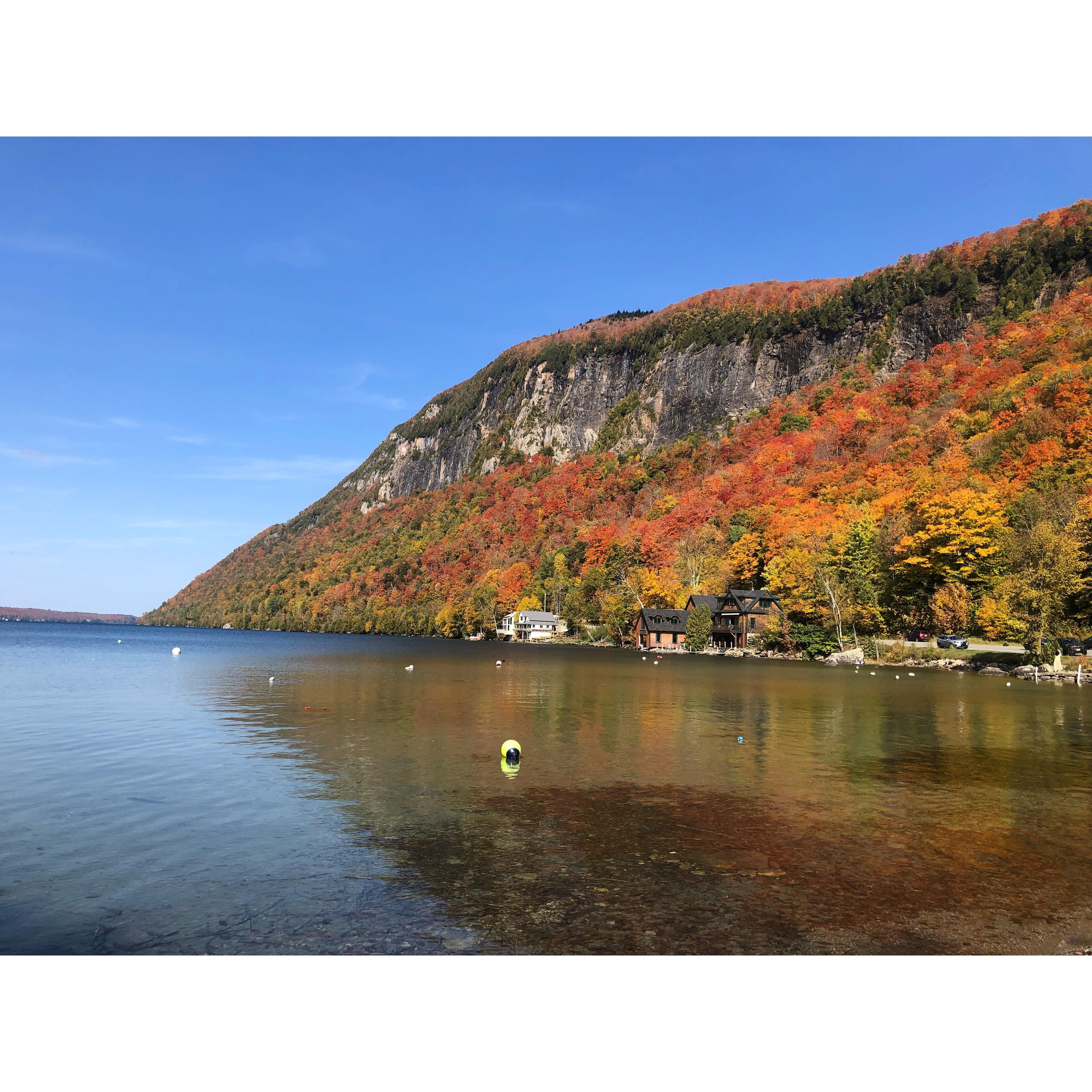 Vermont fall getaway 2021