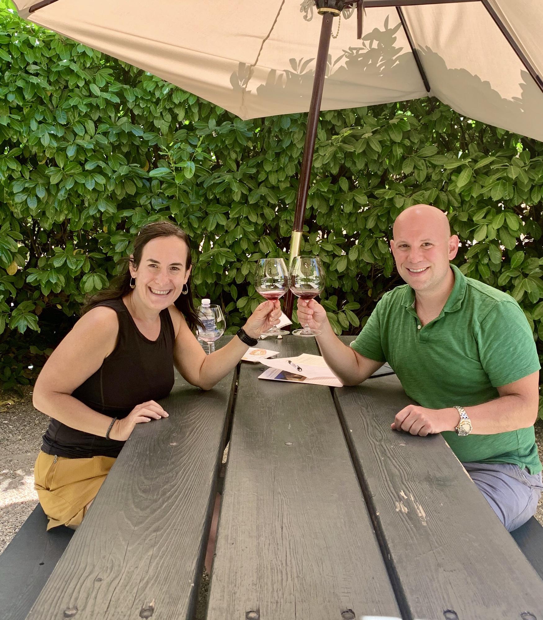Winery in Sonoma … cheers!