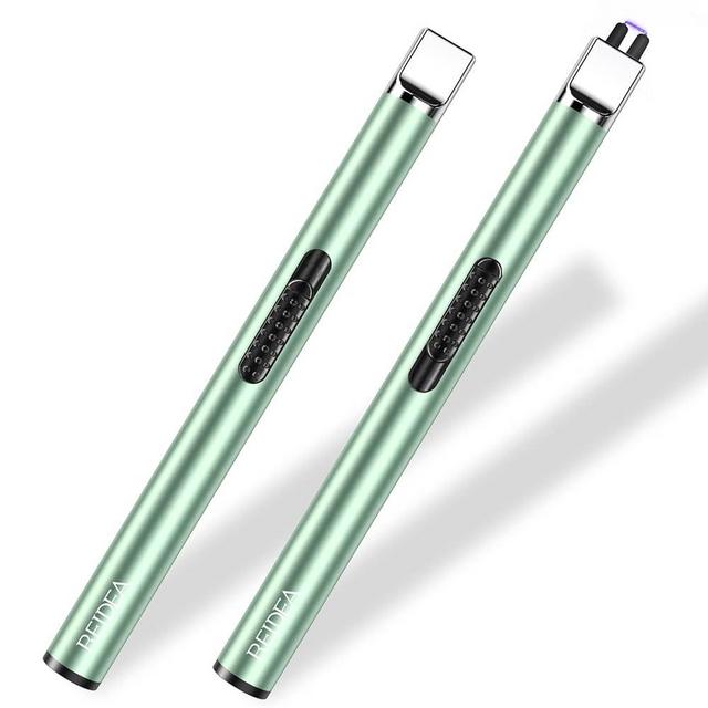REIDEA Electronic Candle Lighter S4(2 Pack Mint Green)
