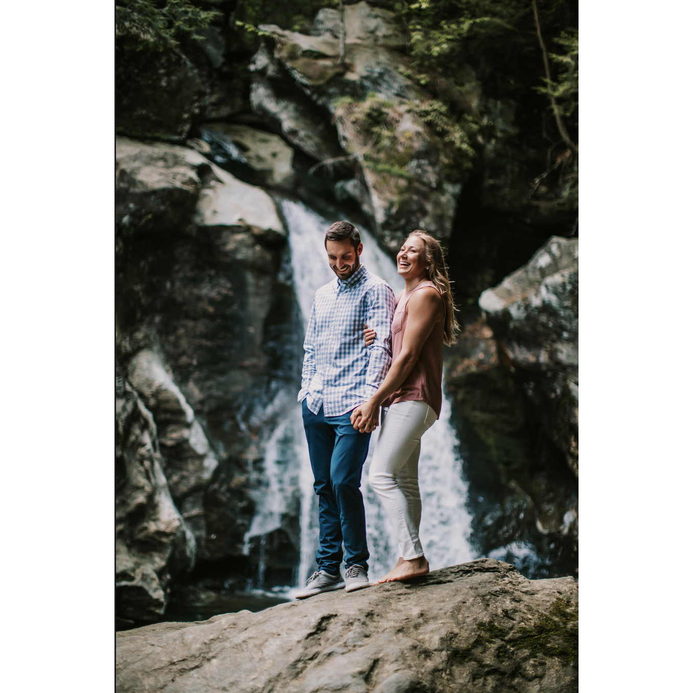 Engagement photo session