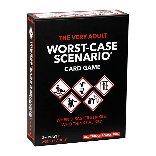 Moose games The Very Adult Worst-CASE Scenario Card Game - All New Party Game | 0% Trivia, 100% Humorous Fun