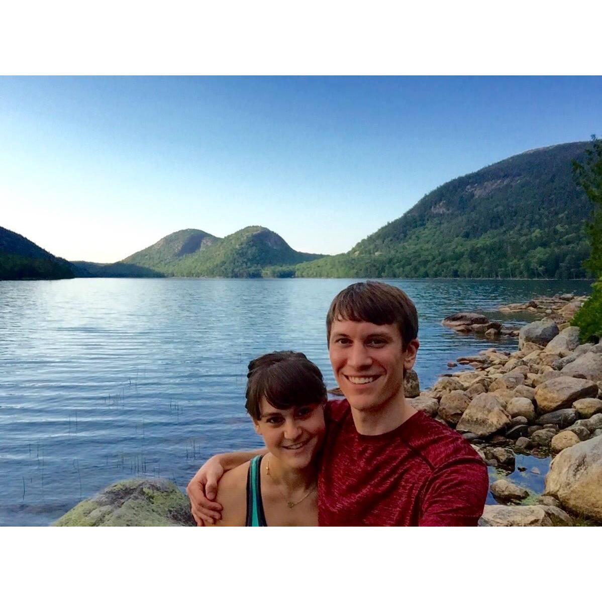 2016 - Jordan Pond, Acadia National Park, Maine.