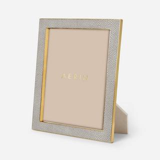 Classic Shagreen Frame, Dove - 8 x 10"