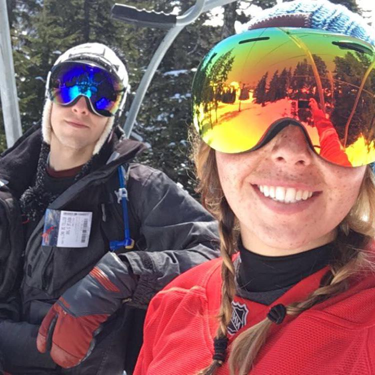 First skiing trip together. Oregon, April 2017