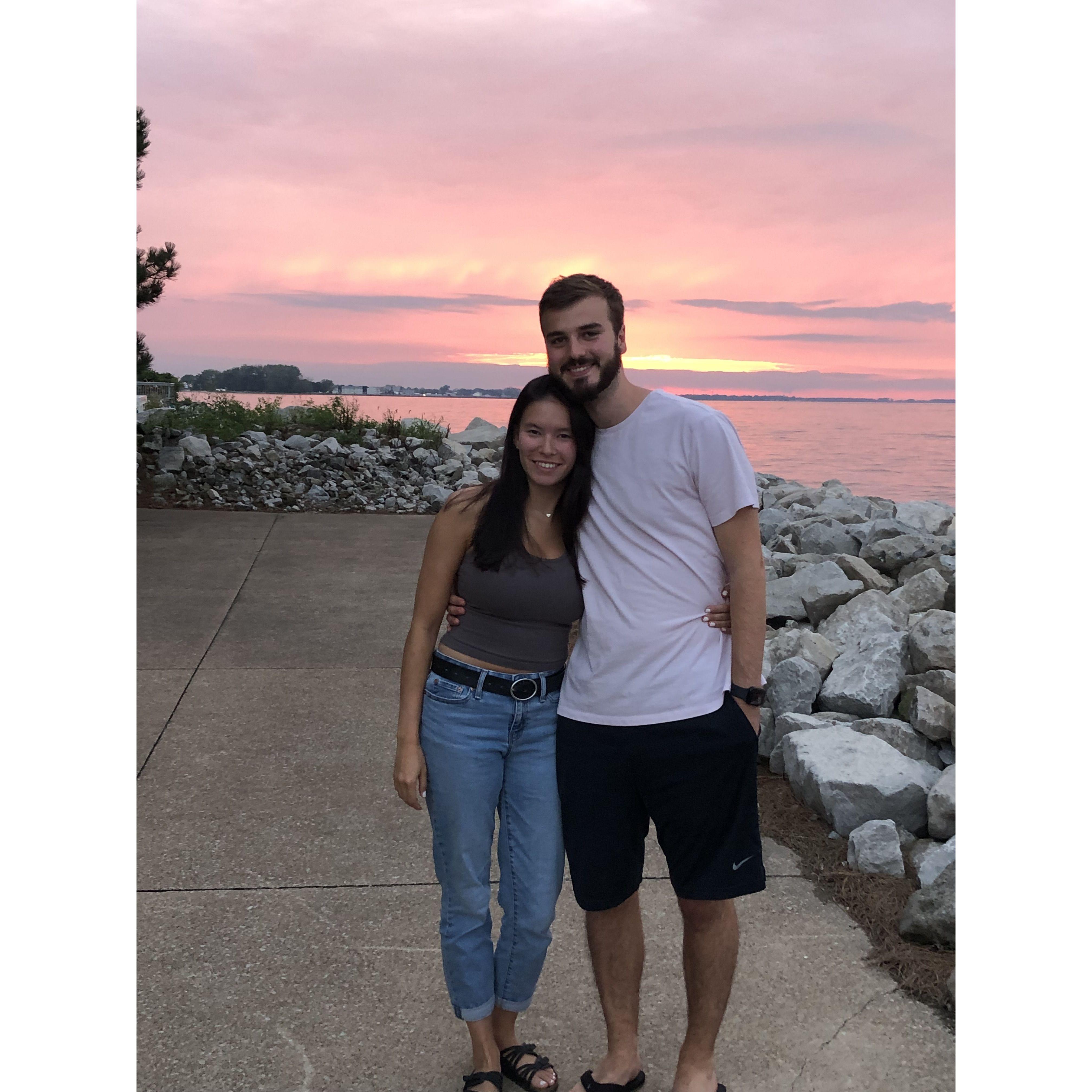 Sunset in Port Clinton, OH!
