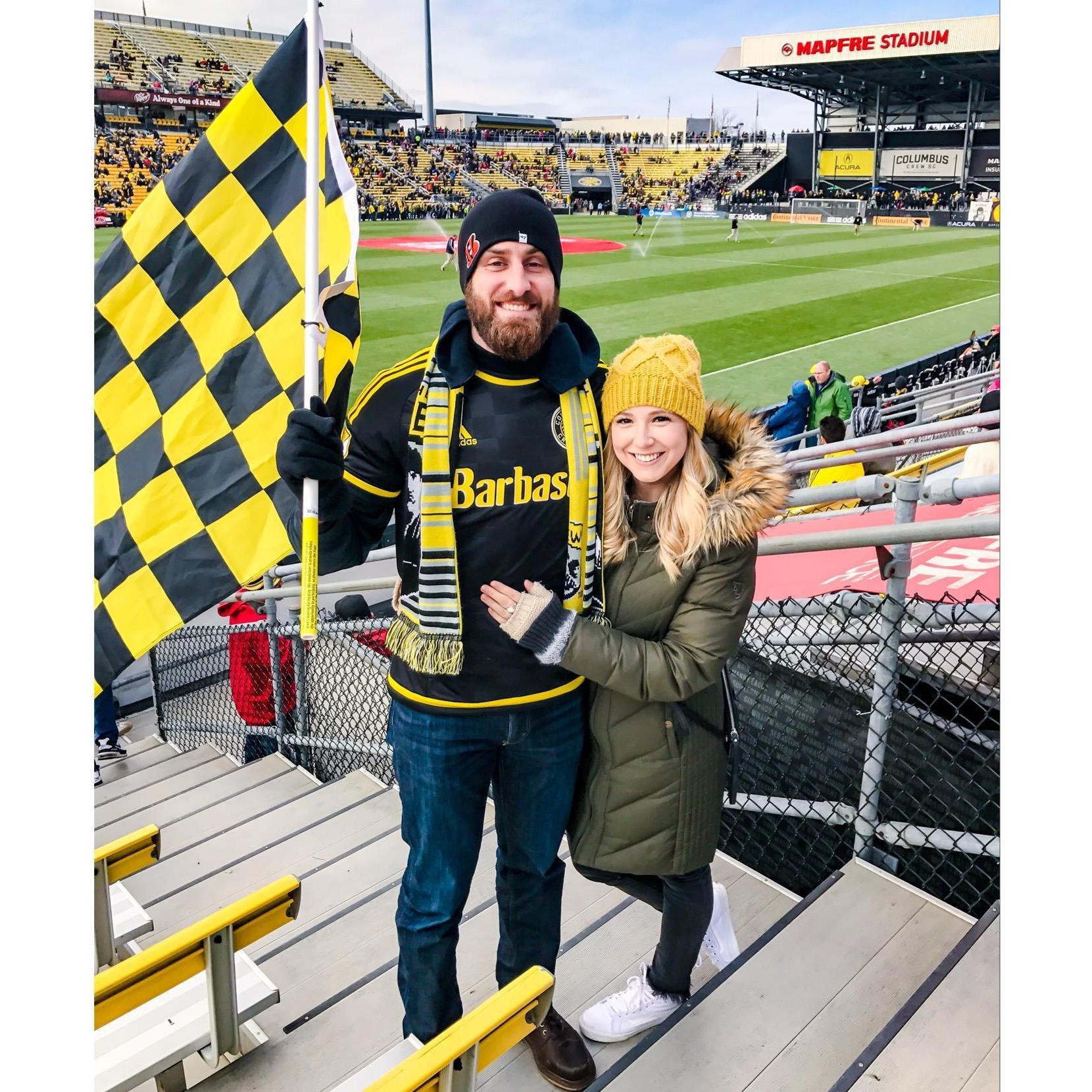 Crew home opener 2017