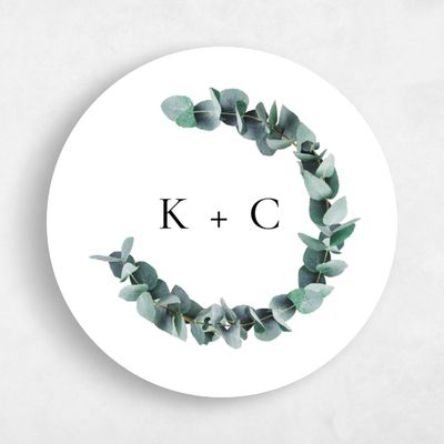 White Wedding Sticker - Galata