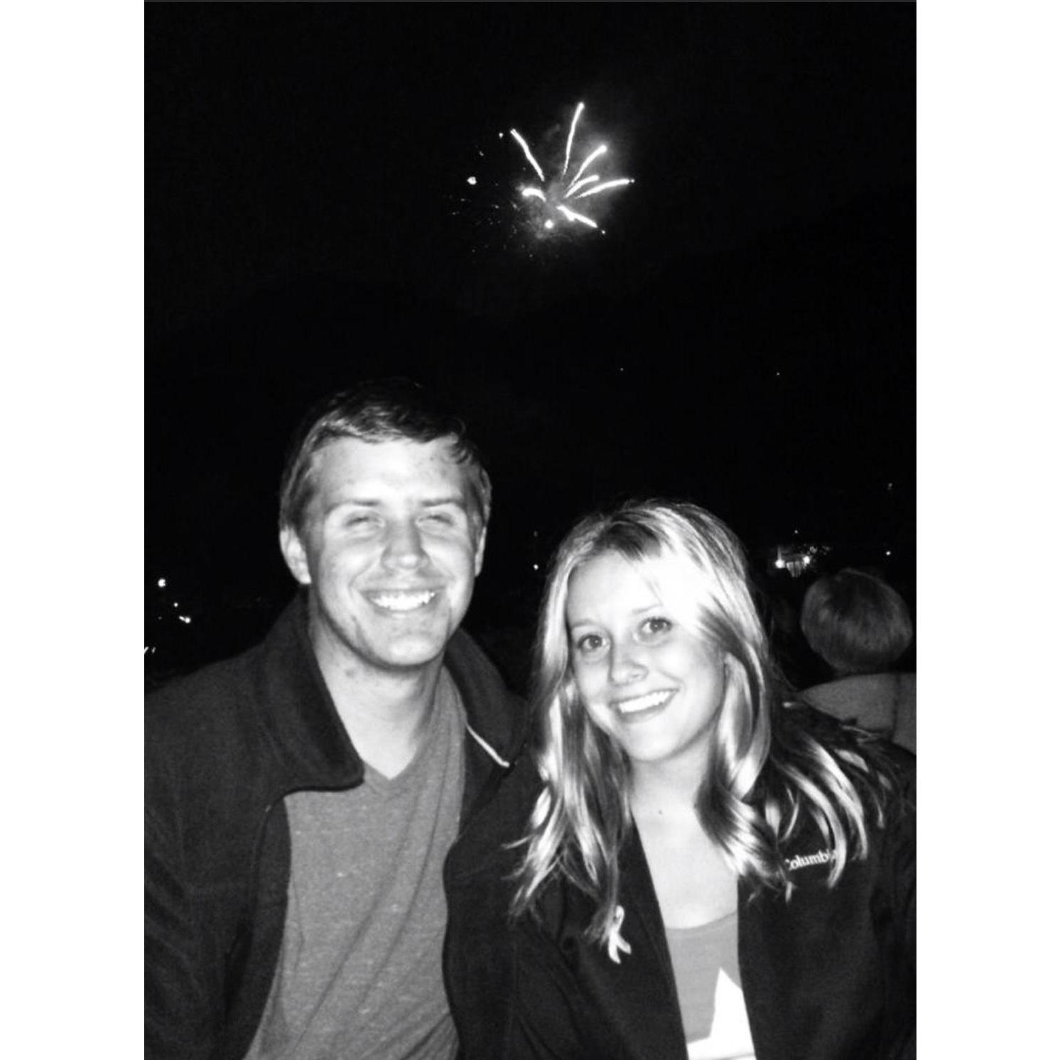First 4th of July together in Aspen, CO 2014