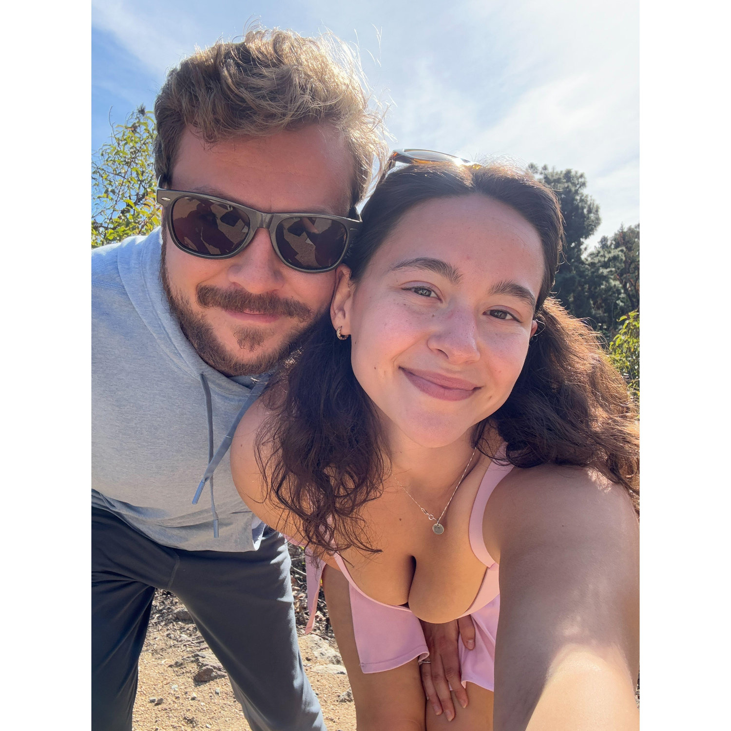 We love going on nature walks on weekends! 02/2025