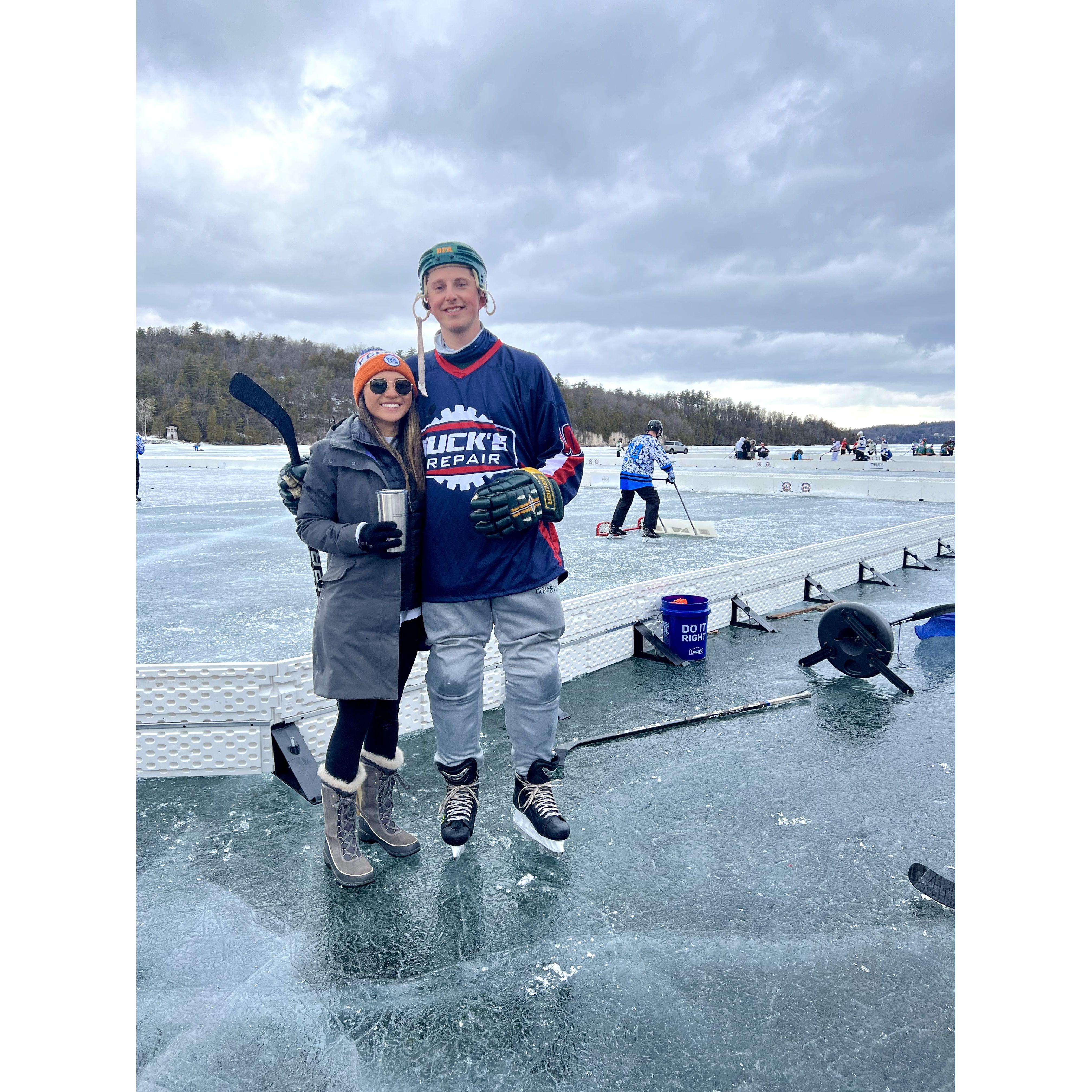 First Pond Hockey Classic