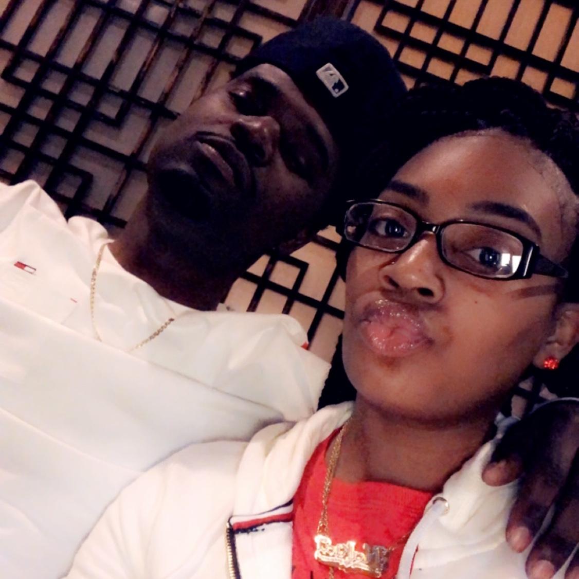 The first pic I posted of us to the world and it’s been us every since 🤞🏽🫶🏽💙