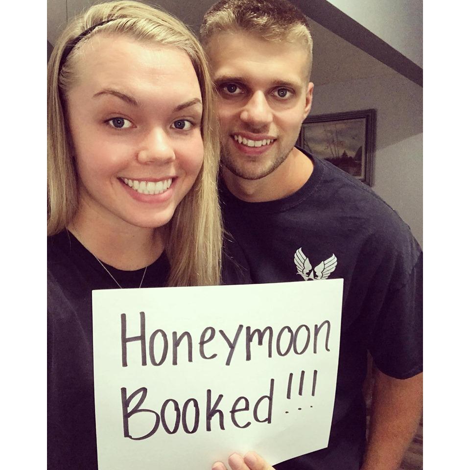 Honeymoon is now BOOKED!!
