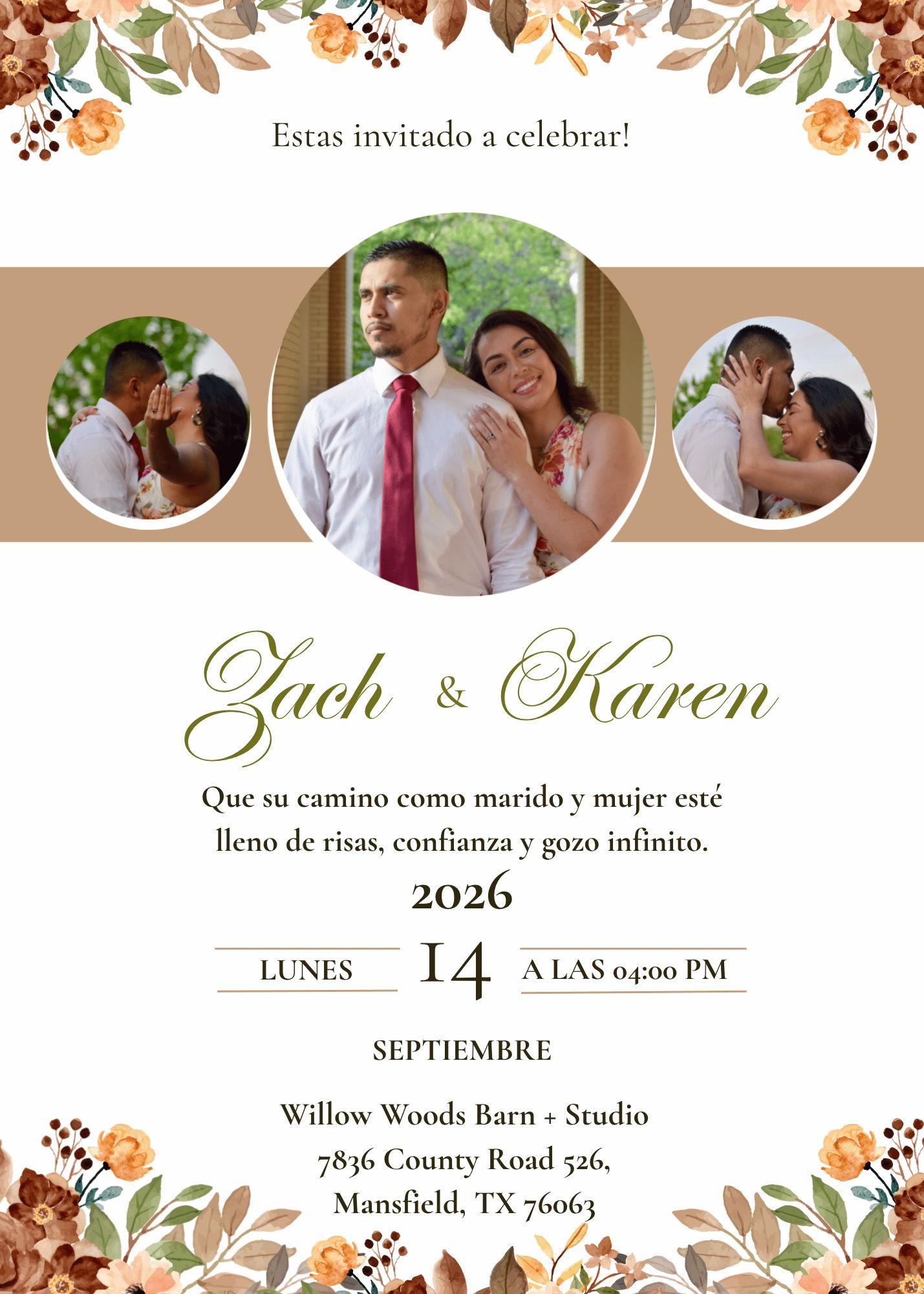 The Wedding Website of Zachary Castrejon and Karen Castrejon