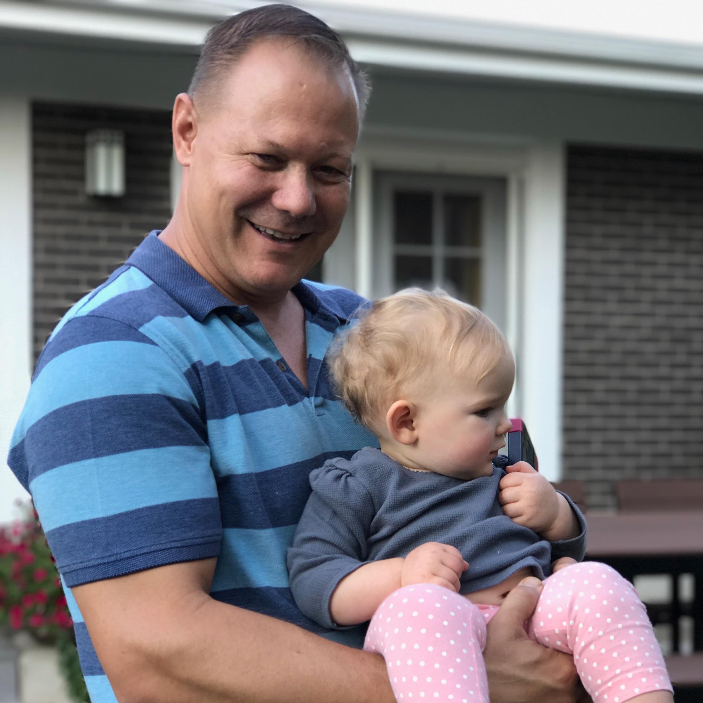 If you didn't know this, David is the baby whisperer.