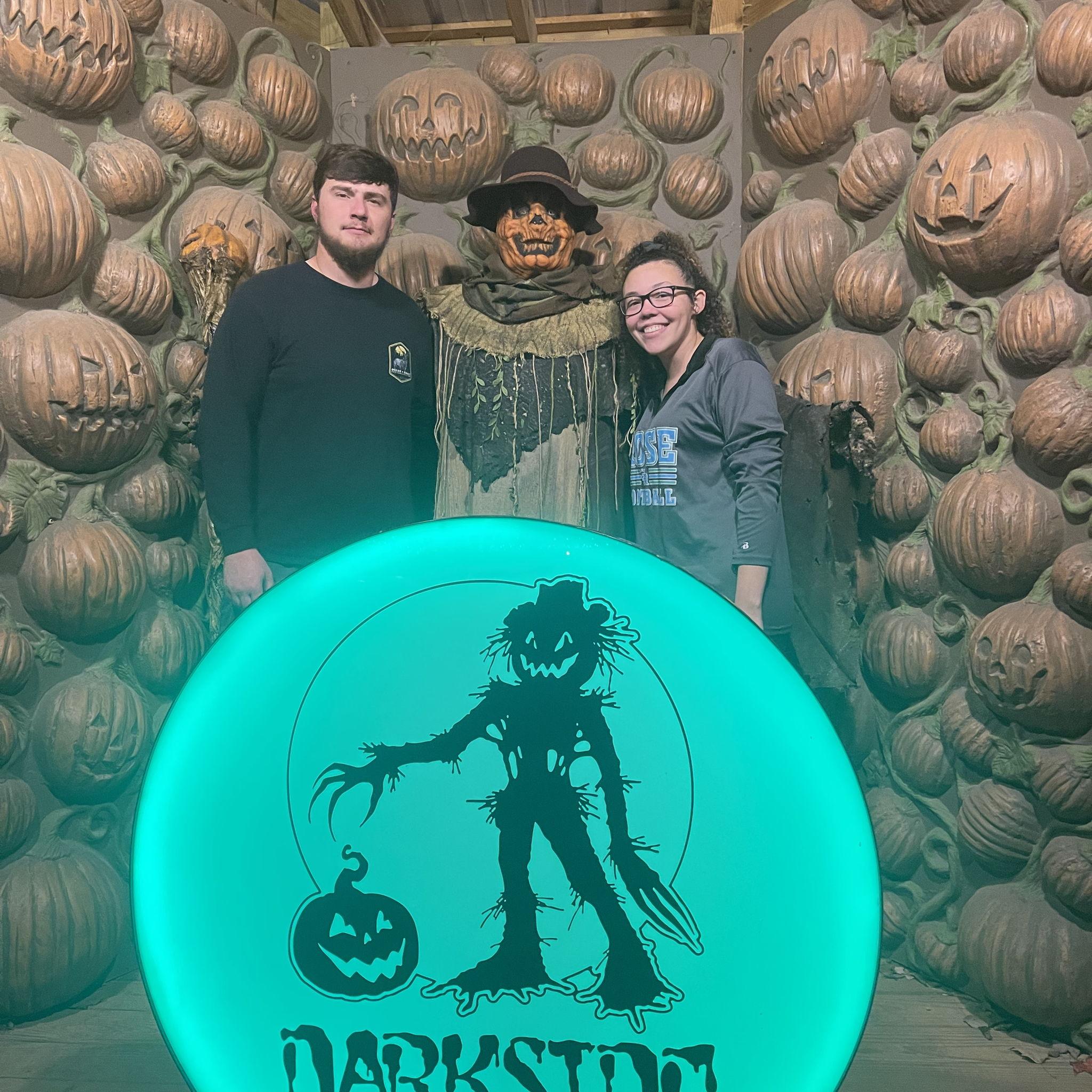 The only time Zachary would take Alexis to a haunted house for Halloween since they have been together. November 2022