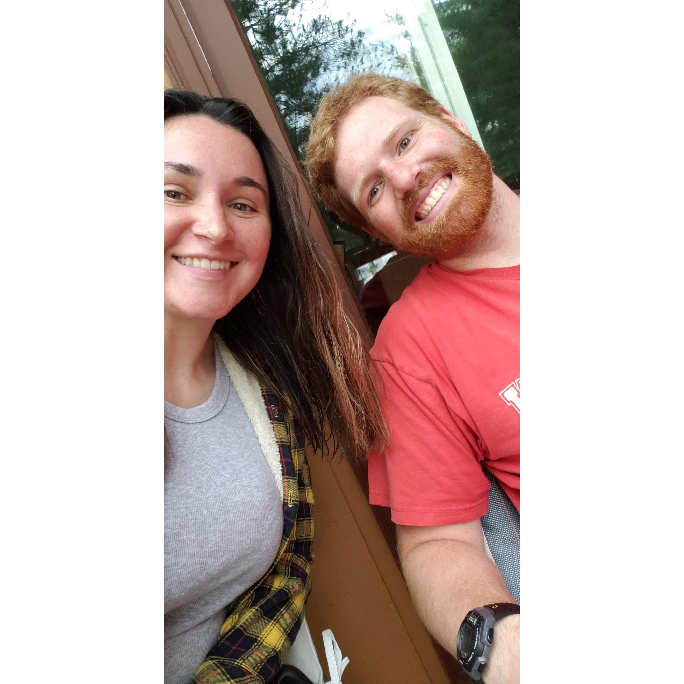 One of many "up north" trips