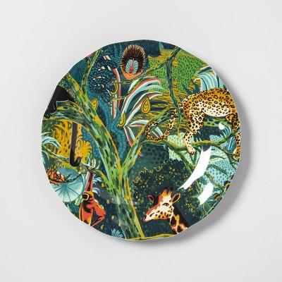 Melamine Jungle Print Dinner Plate