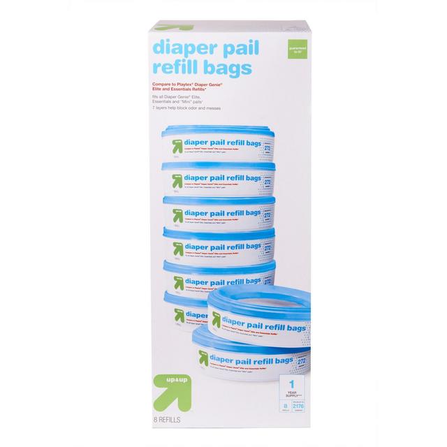 Diaper Pail Refill Bags - 8pk - up & up™