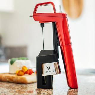 Red Model Six Wine System & Aerator Set