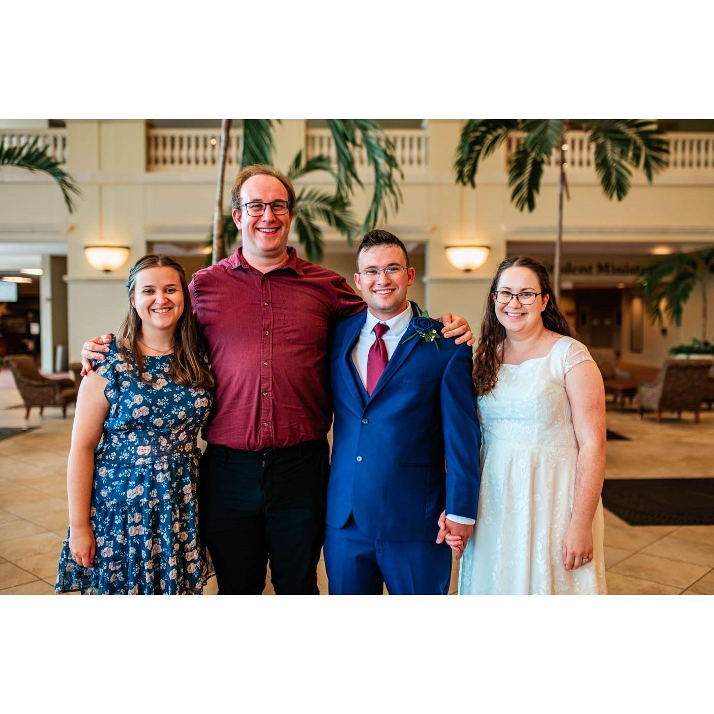With our friends from Oaxaca at their wedding in Tampa