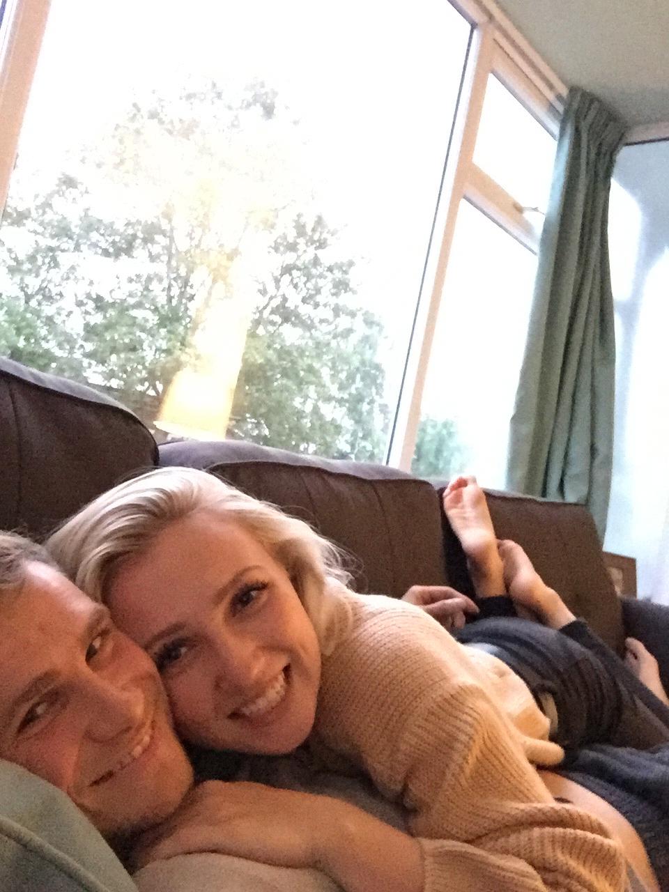 Our favorite thing to do, chill at home.