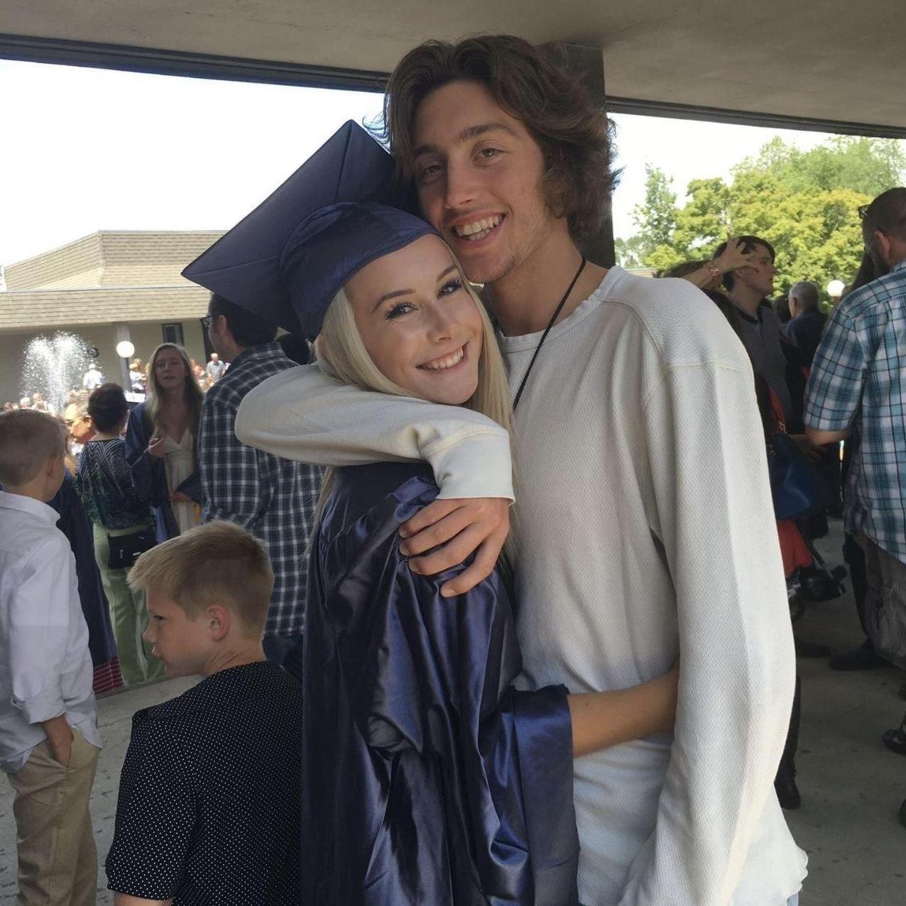 Ashley's highschool graduation in 2016.