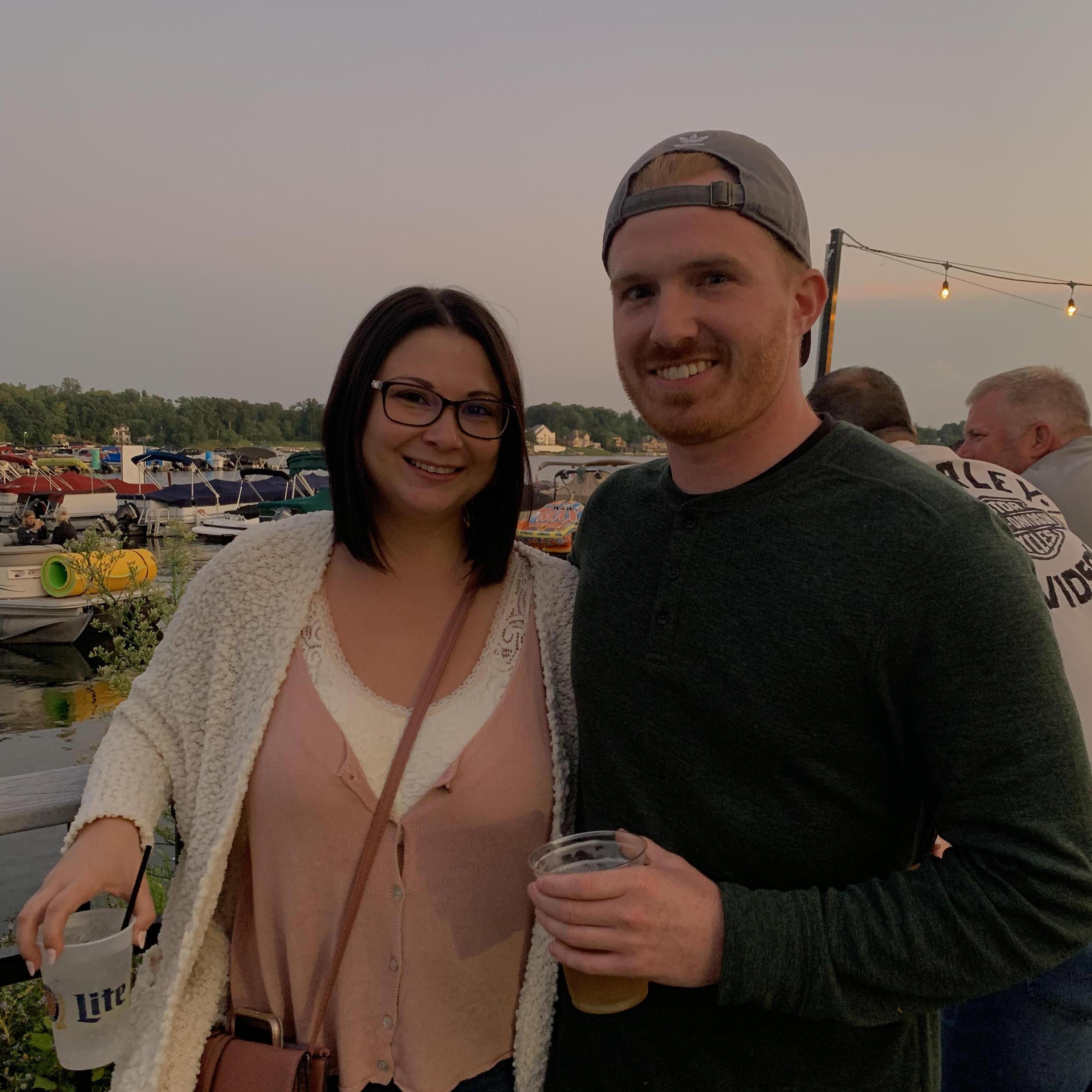 Summer nights together were never short of fun dates, food and drink, live music, and good company. This was taken at Wolfies in Geist for a concert on the water event.