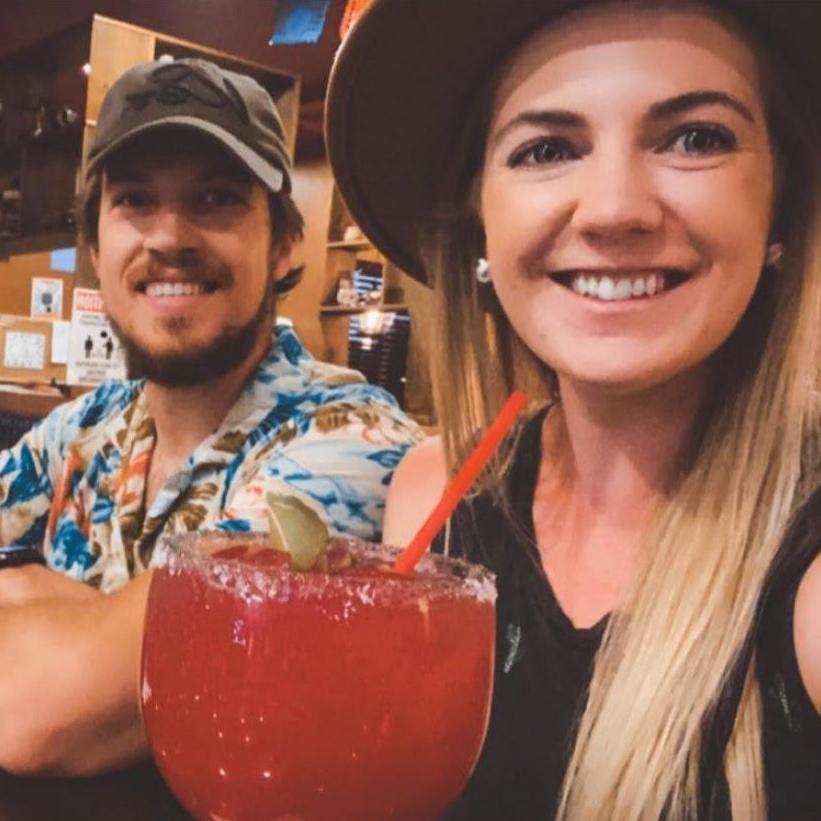 Tucson, Arizona | XL Prickly Pear margaritas at our favorite restaurant!
