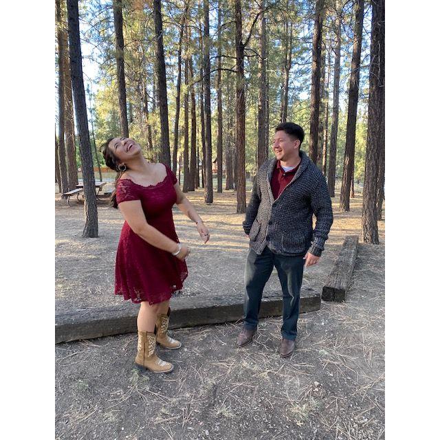 Weekend trip to Big Bear for Debbie's older sisters wedding