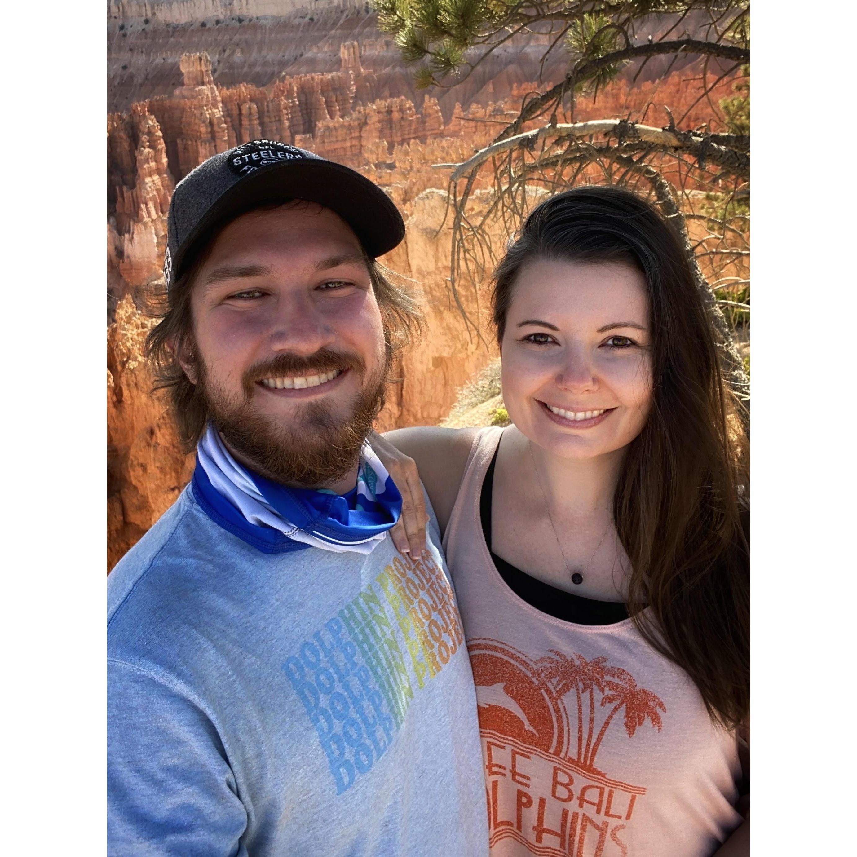 Year 5 - Our Road Trip Out West! Picture taken at one of our favorite National Parks - Bryce Canyon in Utah in September 2020.