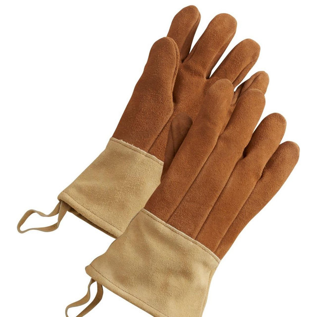 Fireplace Gloves - Saddle, Regular