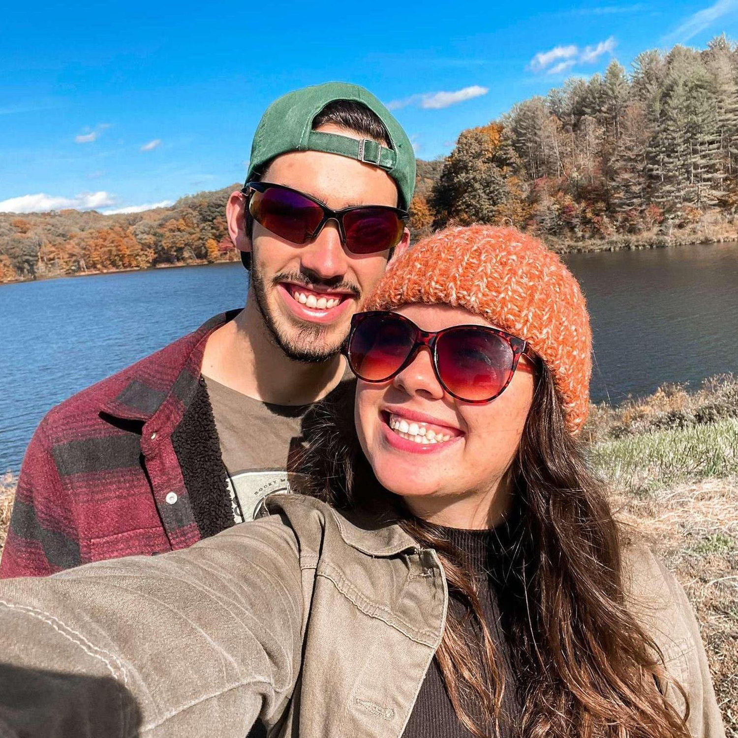 Mira visiting Tobias in Athens, little did they know they would get engaged at this spot!