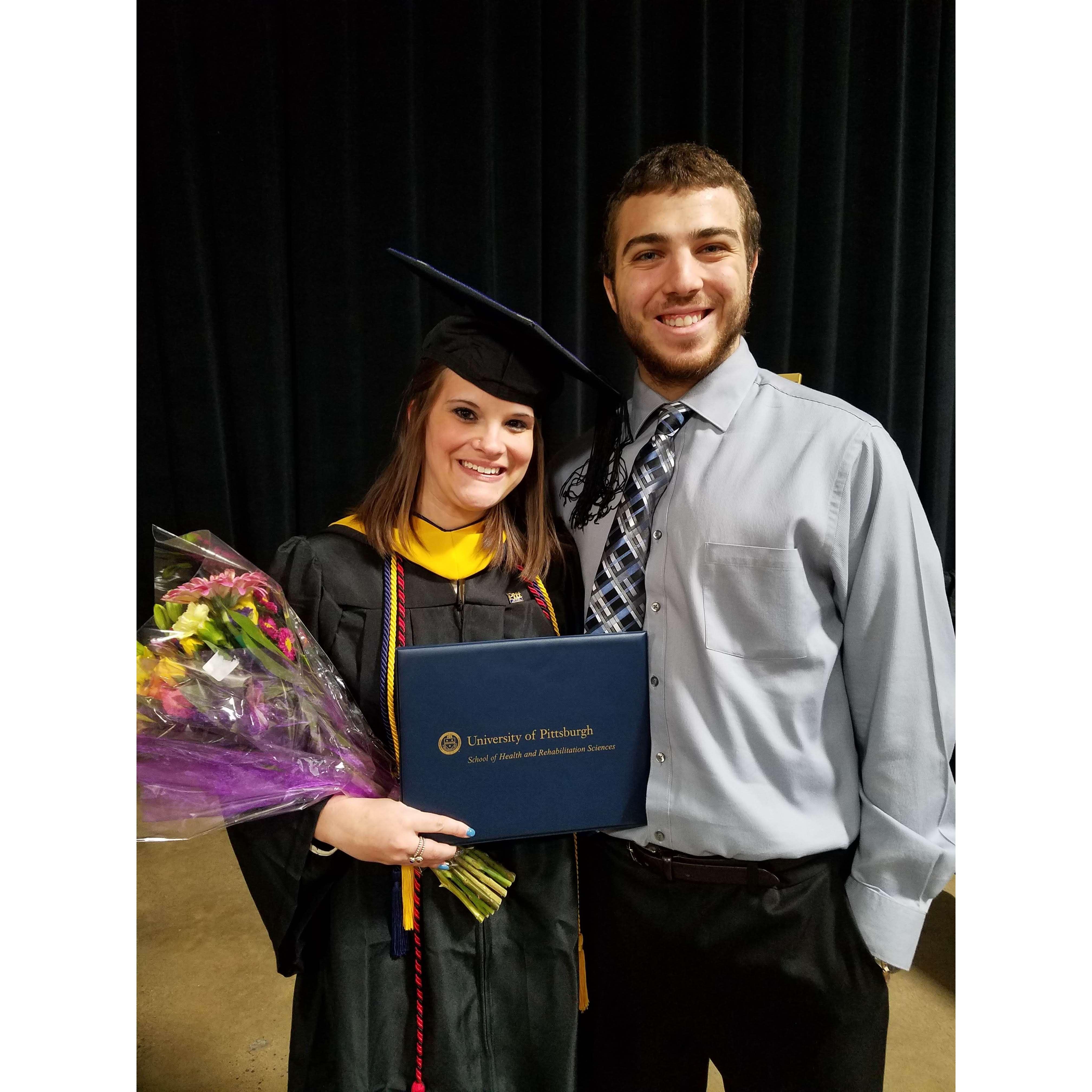 Graduation from University of Pittsburgh - 2016