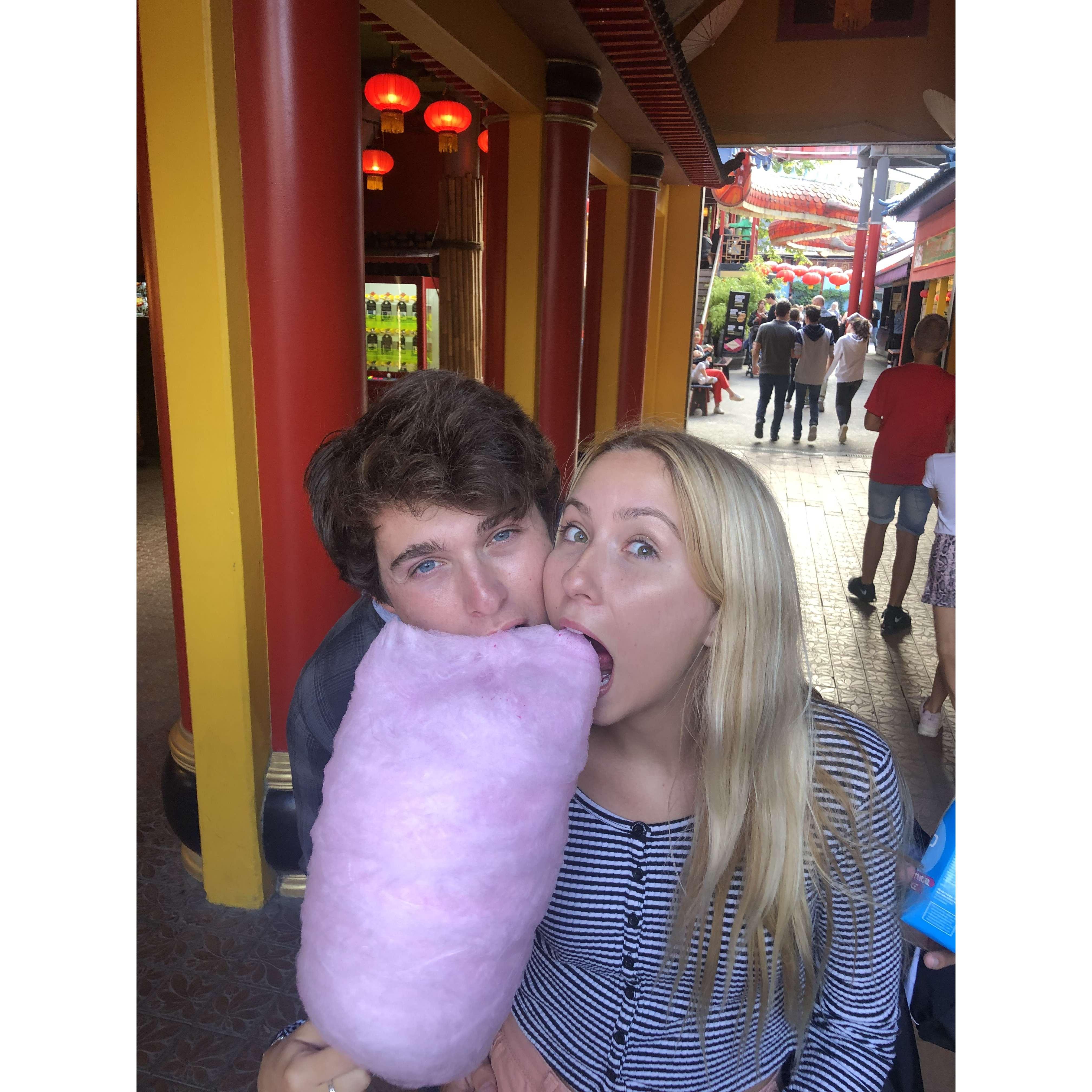 We got a bit distracted by the Candy Floss in Tivoli on our trip in the Summer of 2019!