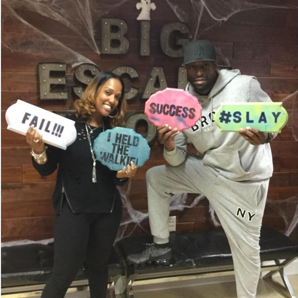 Our first date...The Escape Room...9/15/2018