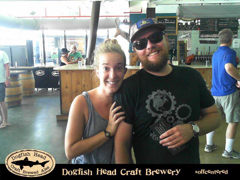 drinking beers in Delaware!
