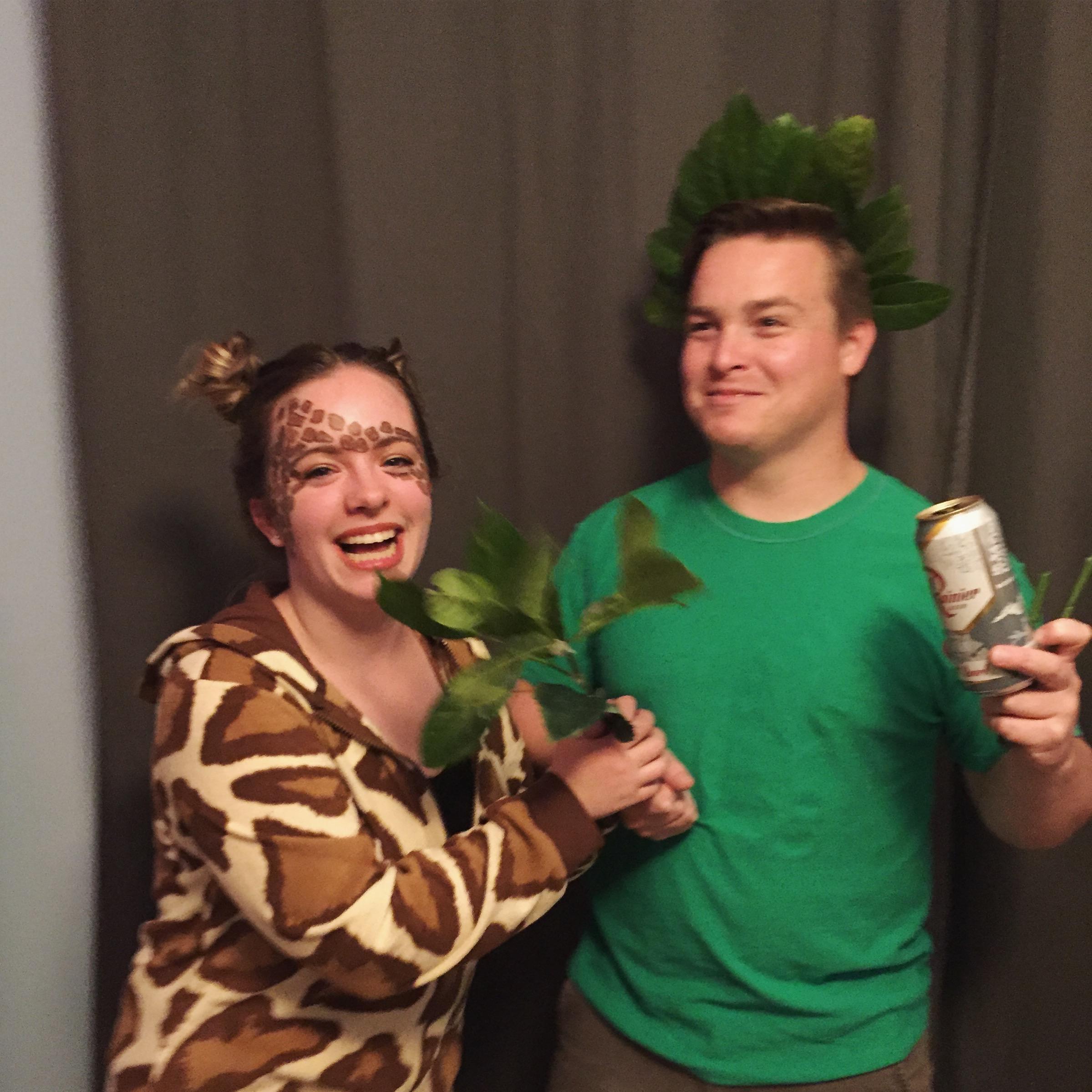 Every giraffe needs a tree.