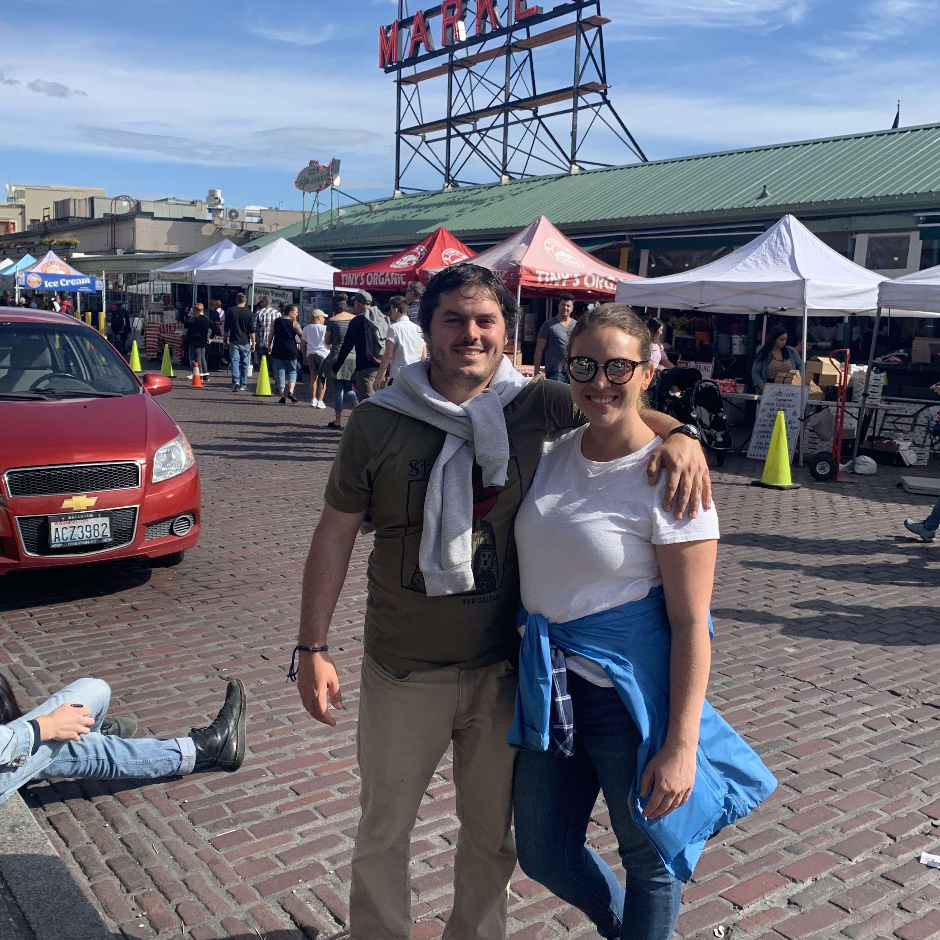 Pike Place Market in Seattle, WA